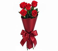 Букет 5 Красных роз Эдлесс Лав в Янкуле