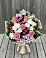 Букет цветов из: Альстромерии, Гвоздики, Розы и Хризантемы в Янкуле