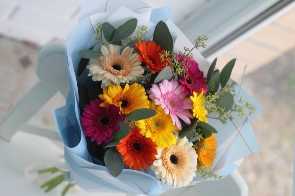 Букет цветов из: Герберы в Янкуле