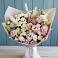 Букет цветов из: Альстромерии и Розы в Янкуле