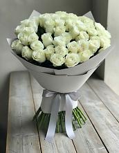 Букет 35 Белых роз в Янкуле