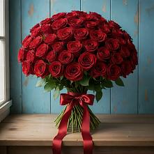 Букет Красные розы Блэк Меджик в Янкуле