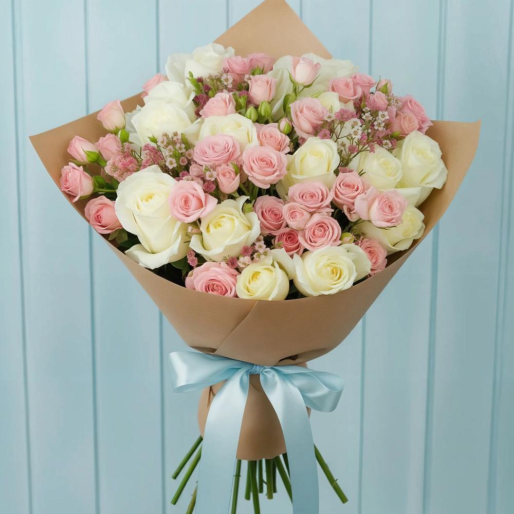 Букет цветов из: Розы в Янкуле