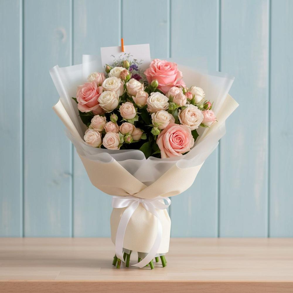 Букет цветов из: Розы в Янкуле