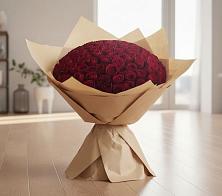Букет 101 Красная роза в Янкуле