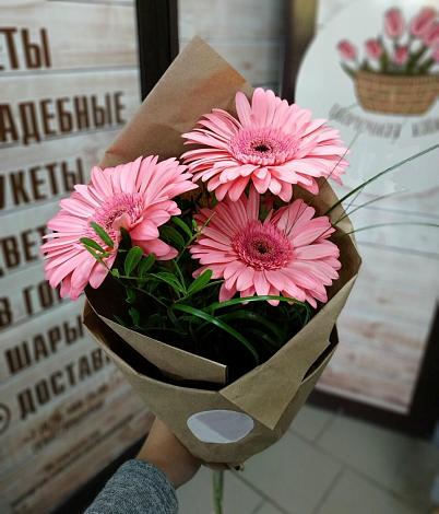 Букет цветов из: Герберы в Янкуле