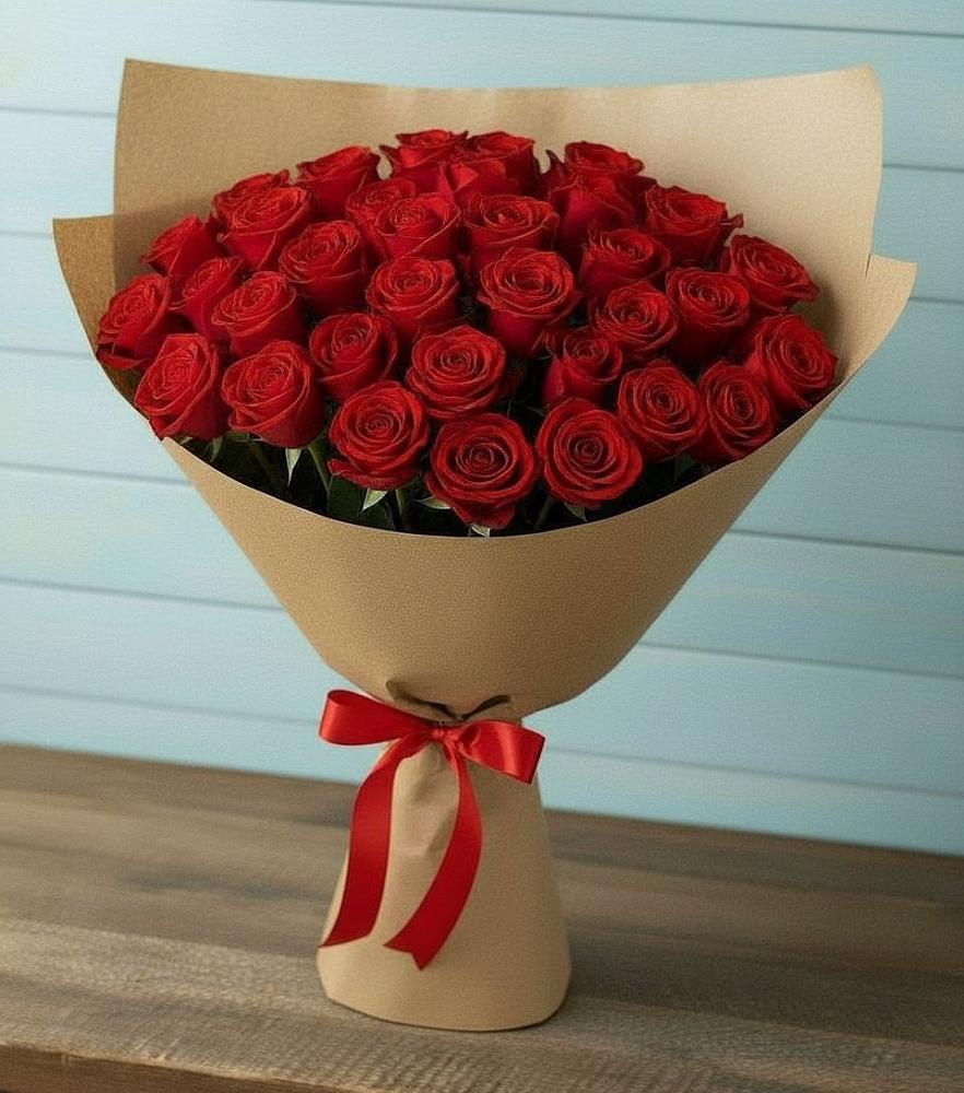 Букет Красные розы Милано в Янкуле