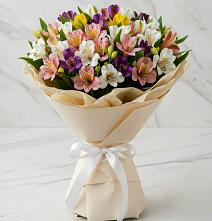 Букет цветов из:  Альстромерии в Янкуле