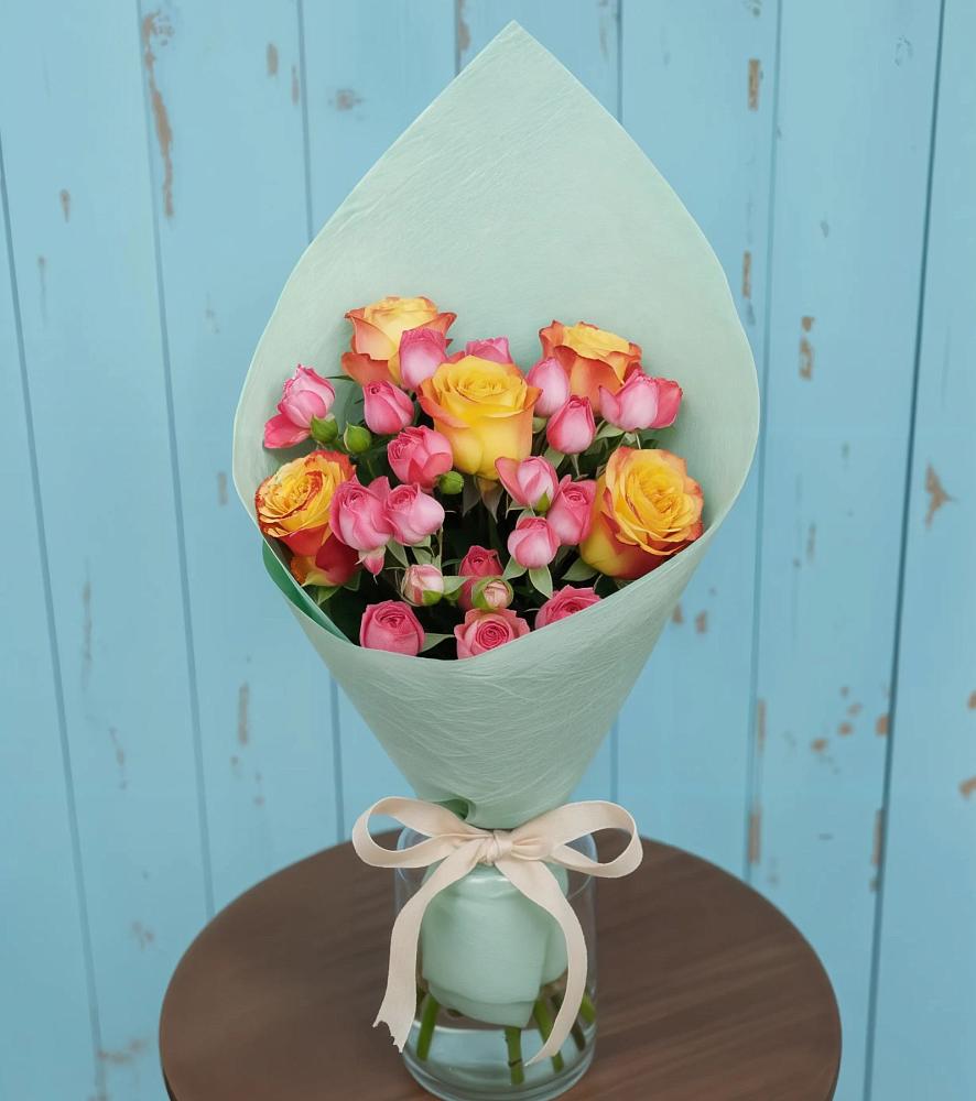 Букет цветов из: Розы в Янкуле