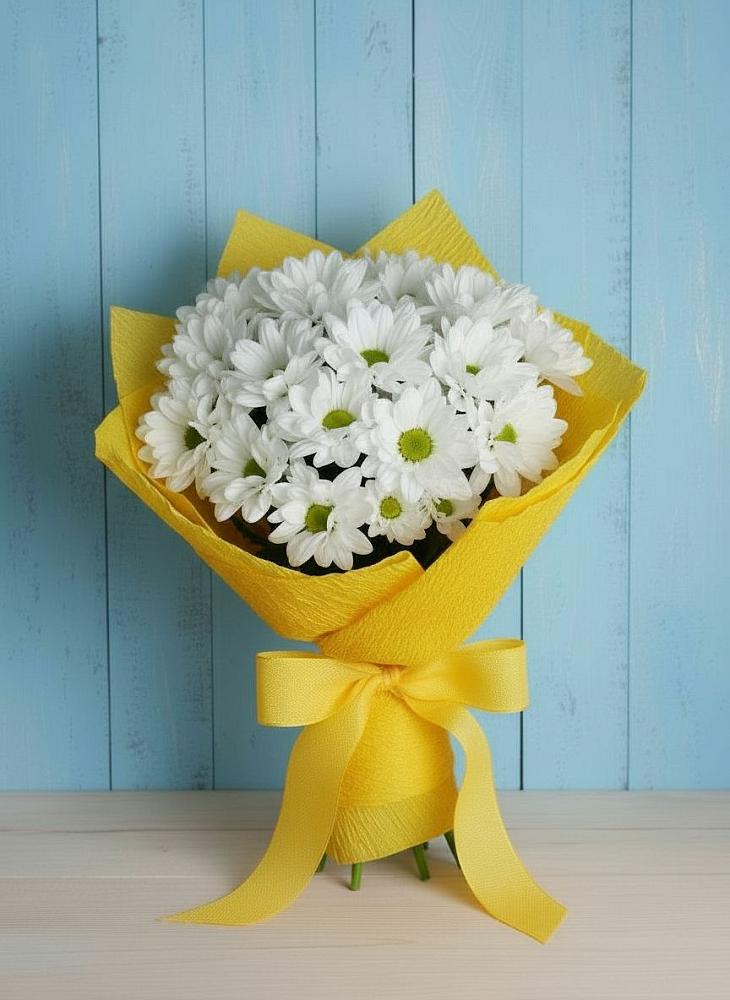 Букет цветов из: Хризантемы в Янкуле