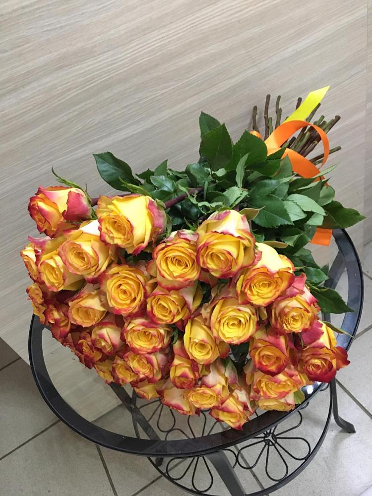 Букет Желтые розы в Янкуле