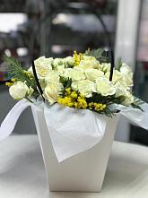 Композиция бриллиант в Янкуле Цветочная композиция из Розы в Янкуле