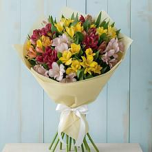 Букет цветов из:  Альстромерии в Янкуле
