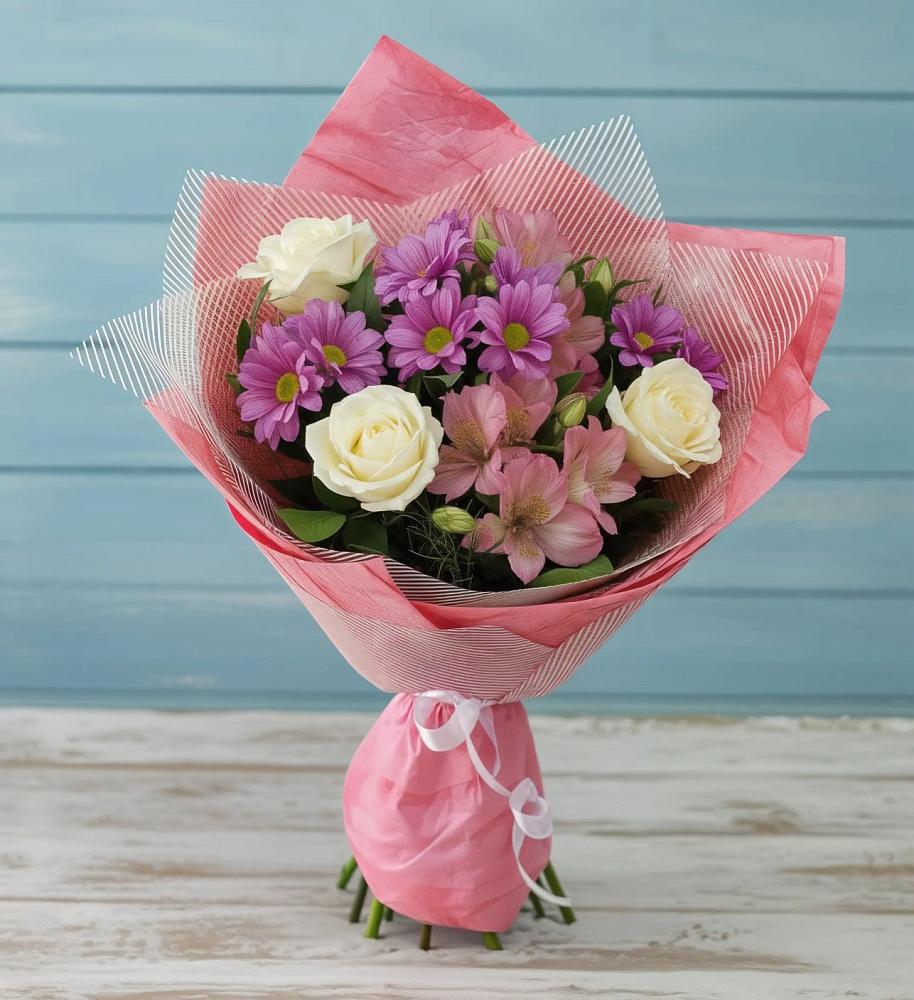 Букет цветов из: Герберы в Янкуле