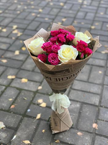 Букет цветов из: Розы в Янкуле