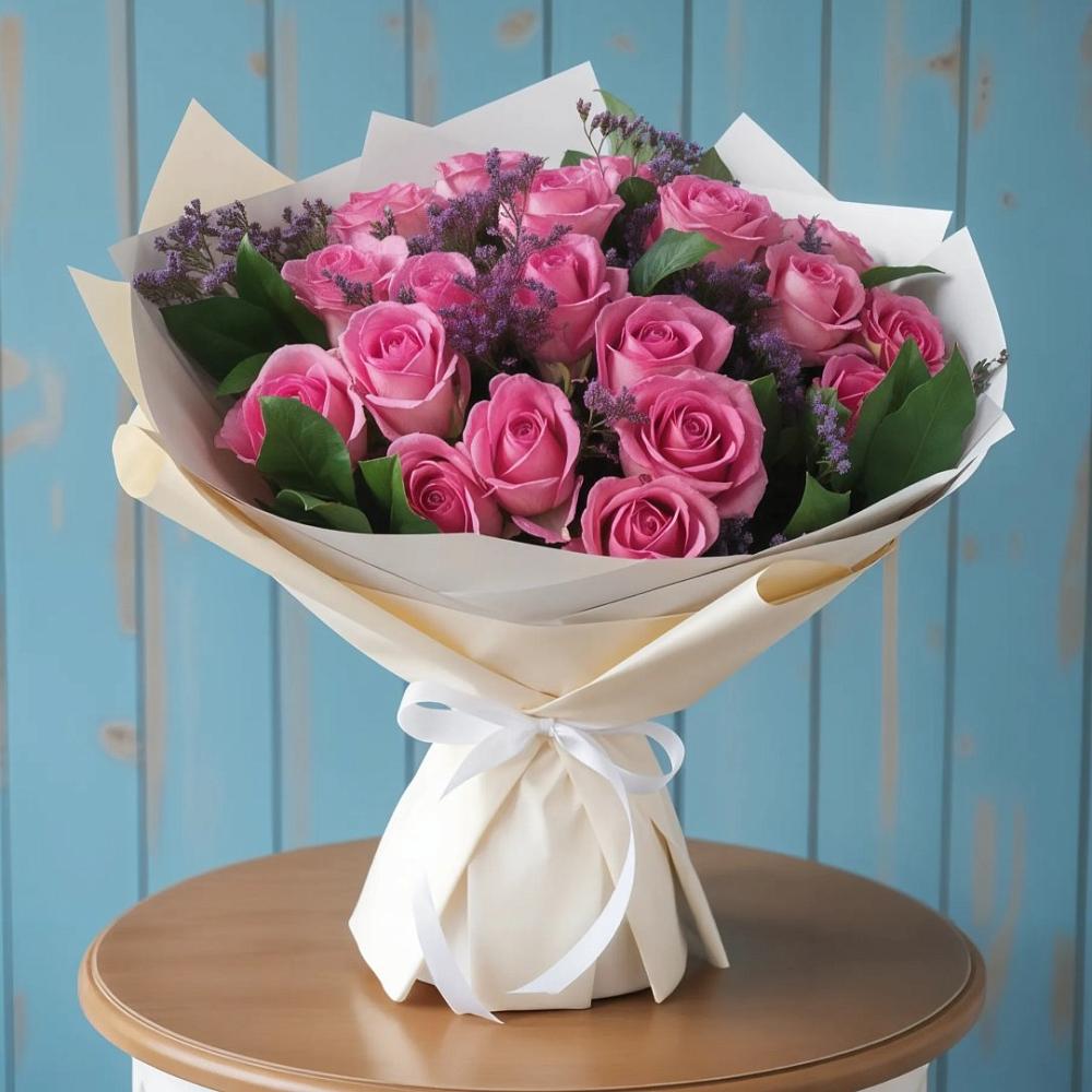 Букет цветов из: Розы в Янкуле